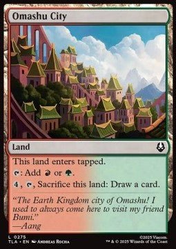 Omashu City - Magic: The Gathering | Avatar: The Last Airbender (Common) [TLA - 275] - El Duelista