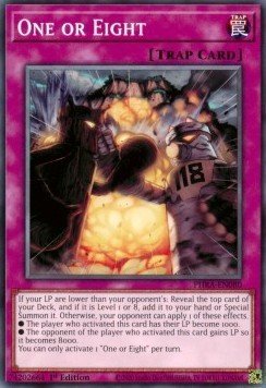 One or Eight - Phantom Rage (Common) [PHRA - 080] - El Duelista