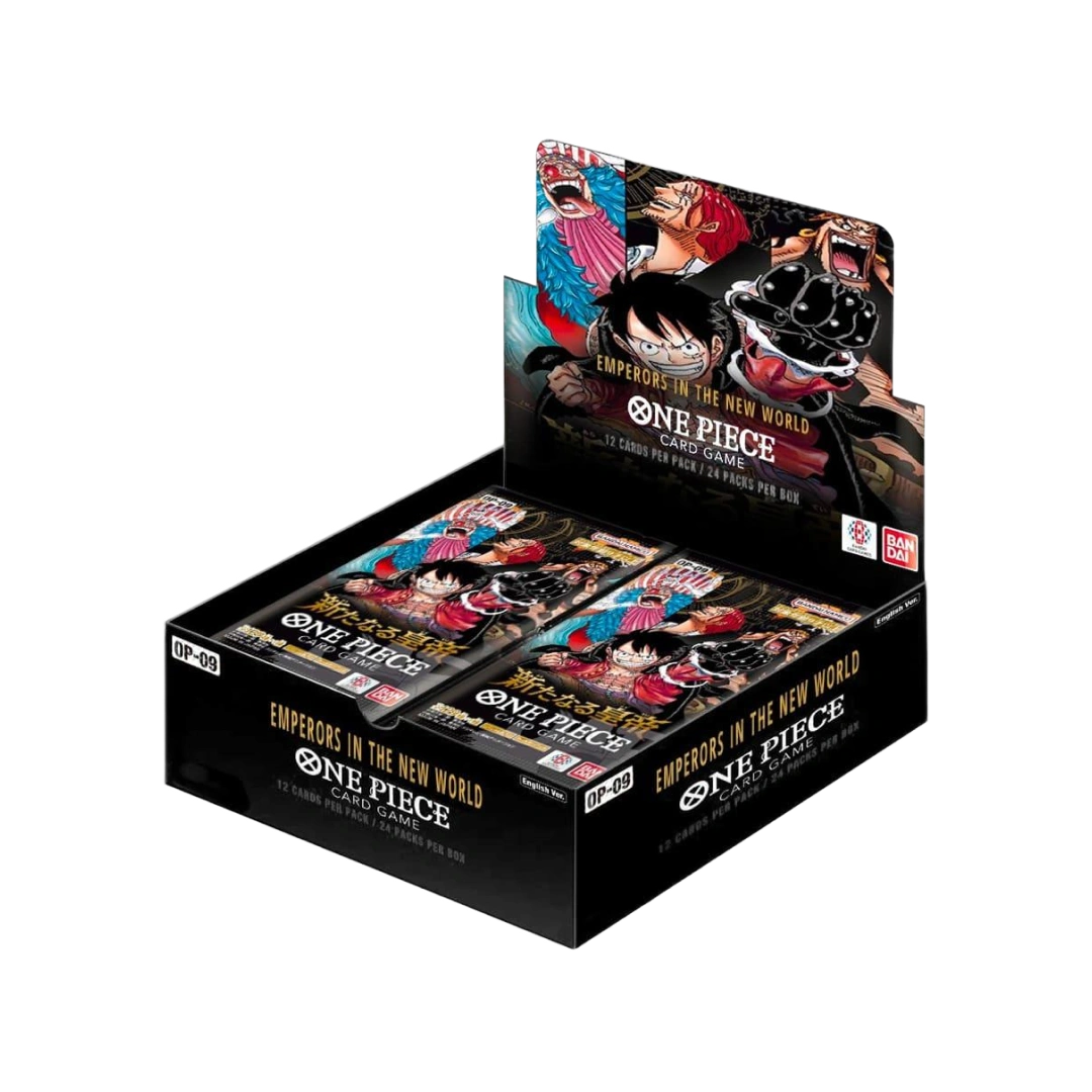 Booster Box One Piece OP-09 — Emperors in the New World (Inglés) — caja de sobres