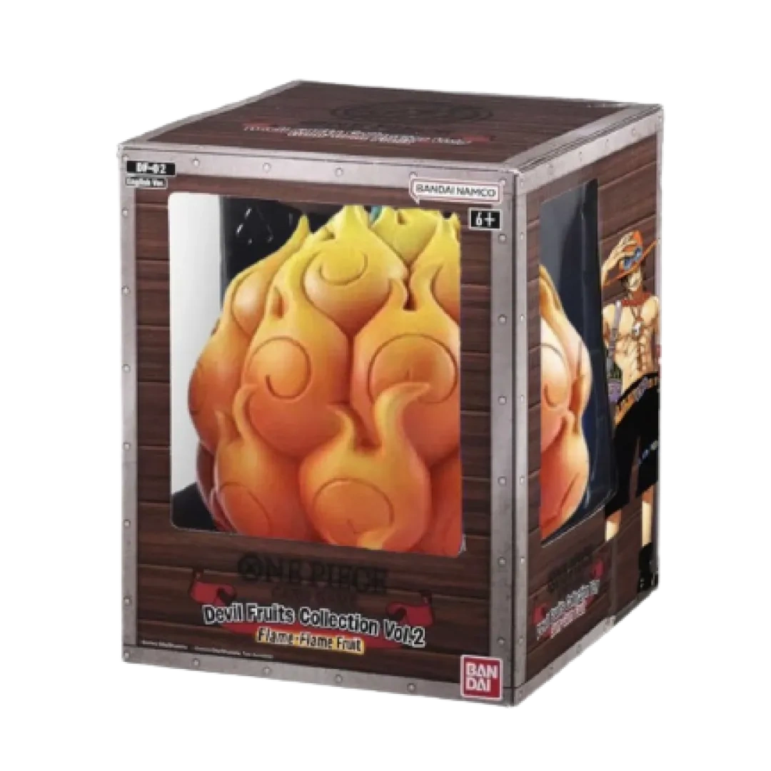Devil Fruits Collection One Piece [DF-02] Vol. 2 Flame-Flame Fruit presentación del producto