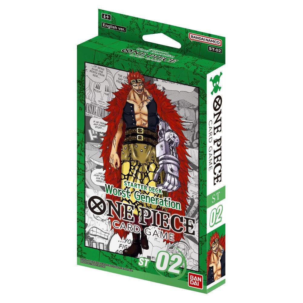 Starter Deck One Piece ST-02 Worst Generation en inglés
