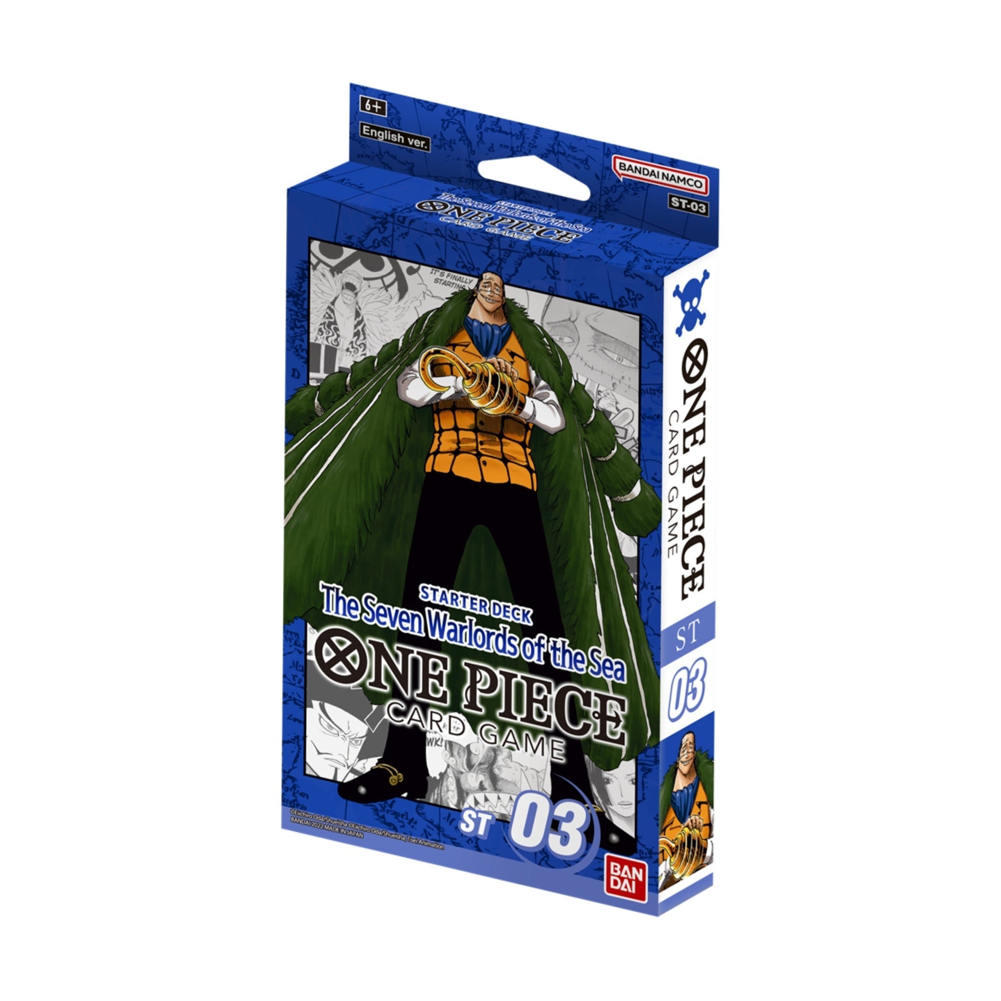 Starter Deck One Piece ST-03 The Seven Warlords of the Sea en inglés