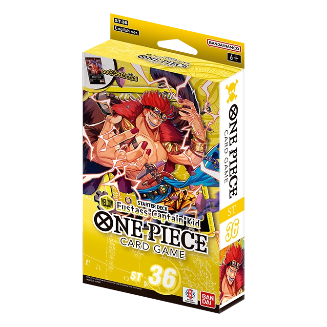 Starter Deck One Piece ST-36 Eustass Captain Kid en inglés