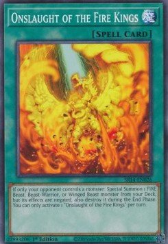 Onslaught of the Fire Kings⁣ - Structure Deck: Fire Kings⁣ (Common)⁣ [026] - El Duelista