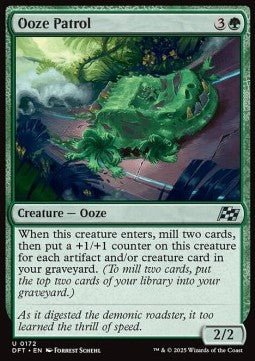 Ooze Patrol⁣ - Aetherdrift⁣ (Uncommon)⁣ [172] - El Duelista