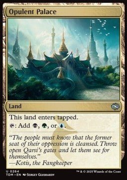 Opulent Palace⁣ - Tarkir: Dragonstorm⁣ (Uncommon)⁣ [264] - El Duelista