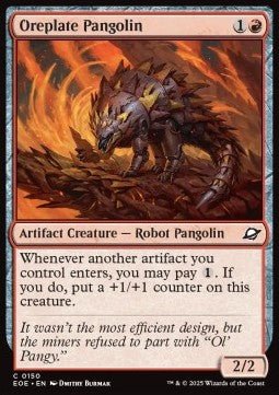 Oreplate Pangolin⁣ - Edge of Eternities⁣ (Common)⁣ [150] - El Duelista