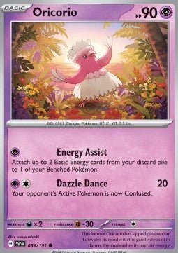 Oricorio⁣ - Surging Sparks⁣ (Common)⁣ [089] - El Duelista