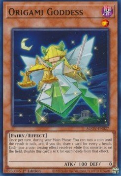Origami Goddess - Age of Overlord (Common) [AGOV - 027] - El Duelista