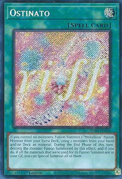 Ostinato (V.3 - Secret Rare)⁣ - Quarter Century Bonanza⁣ (Secret Rare)⁣ [064] - El Duelista