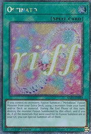 Ostinato (V.4 - Platinum Secret Rare)⁣ - Quarter Century Bonanza⁣ (Platinum Secret Rare)⁣ [064] - El Duelista