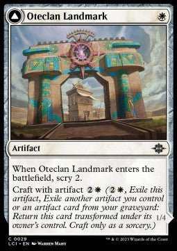 Oteclan Landmark // Oteclan Levitator⁣ - The Lost Caverns of Ixalan⁣ (Common)⁣ [29] - El Duelista