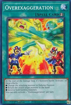 Overexaggeration⁣ - 25th Anniversary Tin: Dueling Mirrors⁣ (Common)⁣ [376] - El Duelista