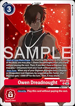 Owen Dreadnought (BT24 - 082) - Time Stranger (Rare) [BT - 24 - 082] - El Duelista