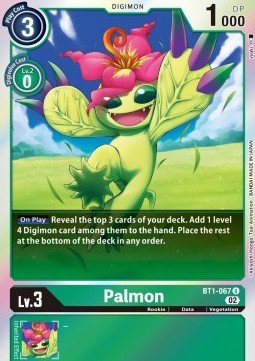 Palmon (BT1 - 067) - Resurgence Booster (Uncommon) [RB - 01 - BT1 - 067] - El Duelista