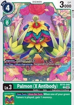 Palmon (X Antibody) (BT15 - 045)⁣ - Exceed Apocalypse⁣ (Common)⁣ [045] - El Duelista