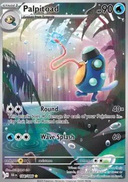 Palpitoad - Black Bolt (Illustration Rare) [BLK - 104] - El Duelista