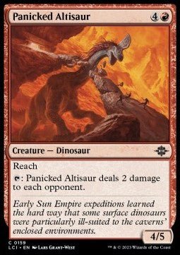 Panicked Altisaur⁣ - The Lost Caverns of Ixalan⁣ (Common)⁣ [159] - El Duelista