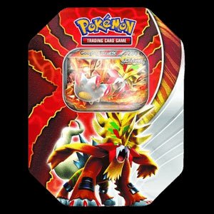 Paradox Destinies Tins: Gouging Fire ex Tin (EU Version)⁣ - Scarlet & Violet Products - El Duelista