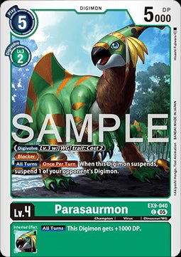 Parasaurmon (EX9 - 040) (V.1)⁣ - Versus Monsters⁣ (Common)⁣ [040] - El Duelista