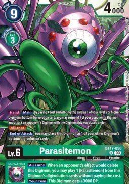 Parasitemon (BT17 - 050)⁣ - Secret Crisis⁣ (Rare)⁣ [050] - El Duelista