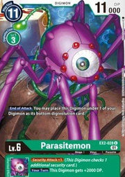 Parasitemon (EX2 - 028)⁣ - Digital Hazard⁣ (Uncommon)⁣ [028] - El Duelista