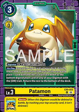 Patamon (EX9 - 023) (V.1)⁣ - Versus Monsters⁣ (Uncommon)⁣ [023] - El Duelista
