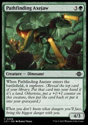 Pathfinding Axejaw⁣ - The Lost Caverns of Ixalan⁣ (Common)⁣ [206] - El Duelista
