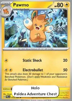 Pawmo⁣ - Paldea Evolved⁣ (Promo)⁣ [075] - El Duelista