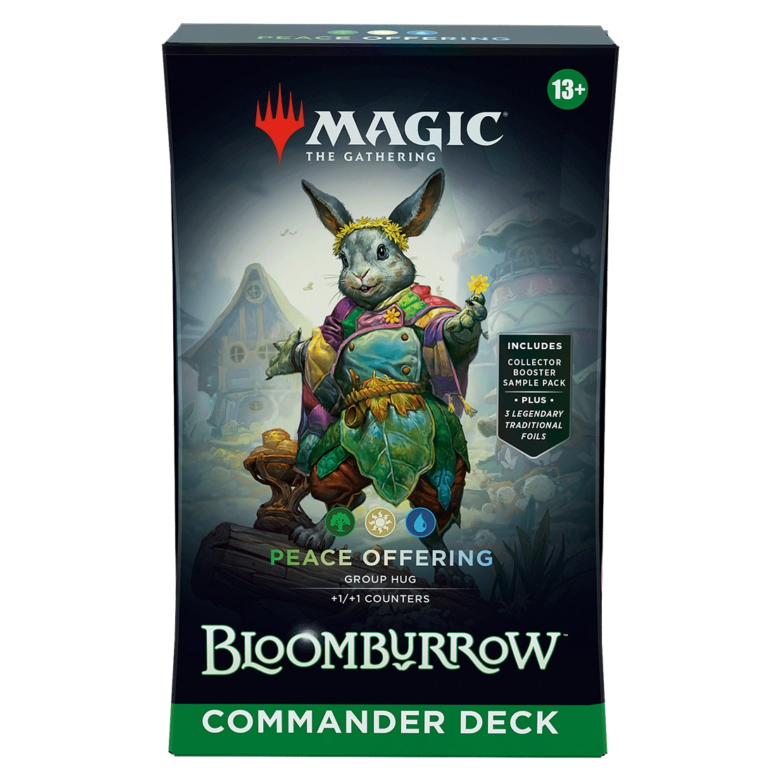 Magic: The Gathering—Bloomburrow: Peace Offering Commander Deck, caja sellada