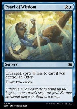 Pearl of Wisdom⁣ - Bloomburrow⁣ (Common)⁣ [64] - El Duelista