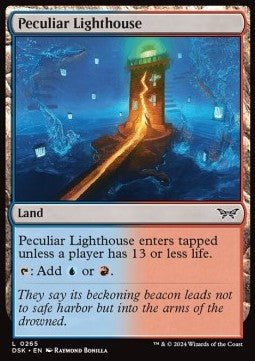 Peculiar Lighthouse⁣ - Duskmourn: House of Horror⁣ (Common)⁣ [265] - El Duelista