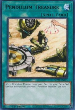 Pendulum Treasure - 2022 Tin of the Pharaoh's Gods (Rare) [MP22 - 165] - El Duelista