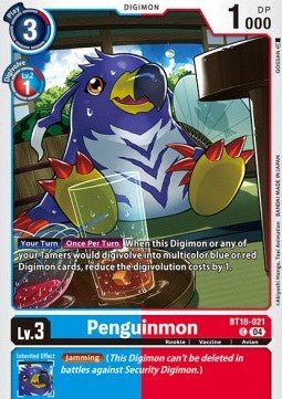 Penguinmon (BT18 - 021)⁣ - Special Booster Ver 2.0⁣ (Common)⁣ [021] - El Duelista