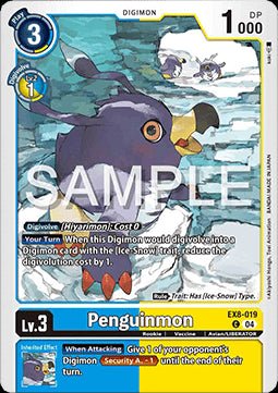 Penguinmon (EX8 - 019) (V.1)⁣ - Chain of Liberation⁣ (Common)⁣ [019] - El Duelista
