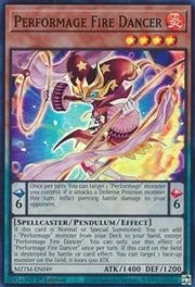 Performage Fire Dancer - Maze of the Master (Super Rare) [MZTM - 049] - El Duelista