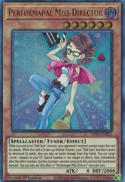 Performapal Miss Director - Ghosts From the Past: The 2nd Haunting (Ultra Rare) [GFP2 - 035] - El Duelista