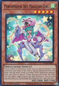 Performapal Sky Magician Girl⁣ - Supreme Darkness⁣ (Super Rare)⁣ [099] - El Duelista