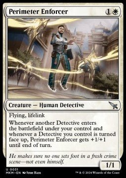 Perimeter Enforcer⁣ - Murders at Karlov Manor⁣ (Uncommon)⁣ [31] - El Duelista