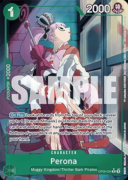 Perona (OP09 - 034) (V.2) - Emperors in the New World (Alternate Art) [OP09 - 034] - El Duelista