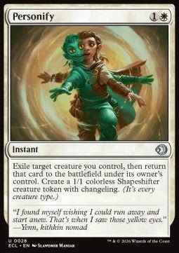 Personify - Lorwyn Eclipsed (Uncommon) [ECL - 28] - El Duelista