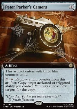 Peter Parker's Camera - Magic: The Gathering | Marvel's Spider - Man: Extras (Rare) [XSPM - 280] - El Duelista