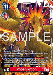 Phoenixmon (BT23 - 015) - Hackers' Slumber (Uncommon) [BT - 23 - 015] - El Duelista