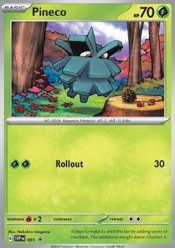 Pineco⁣ - SV Black Star Promos⁣ (Promo)⁣ [061] - El Duelista