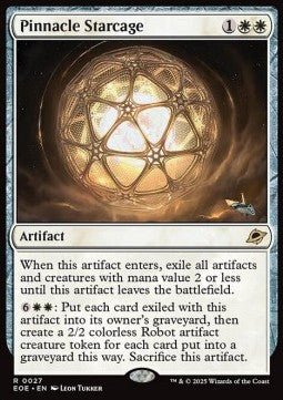 Pinnacle Starcage⁣ - Edge of Eternities⁣ (Rare)⁣ [27] - El Duelista