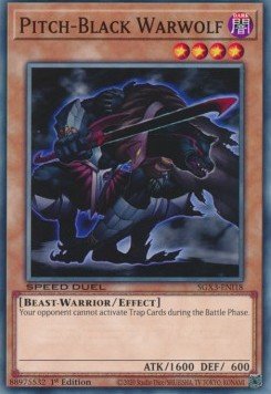 Pitch - Black Warwolf⁣ - Speed Duel GX: Duelists of Shadows⁣ (Common)⁣ [I18] - El Duelista