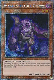 Plaguespreader Zombie (V.1 - Platinum Secret Rare)⁣ - Quarter Century Bonanza⁣ (Platinum Secret Rare)⁣ [207] - El Duelista