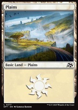Plains (V.1)⁣ - Aetherdrift⁣ (Land)⁣ [277] - El Duelista