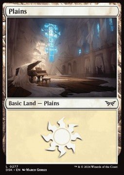 Plains (V.1)⁣ - Duskmourn: House of Horror⁣ (Land)⁣ [277] - El Duelista