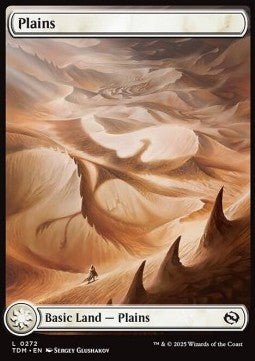 Plains (V.1)⁣ - Tarkir: Dragonstorm⁣ (Land)⁣ [272] - El Duelista